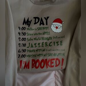 Festive Santa Holiday Sweatshirt